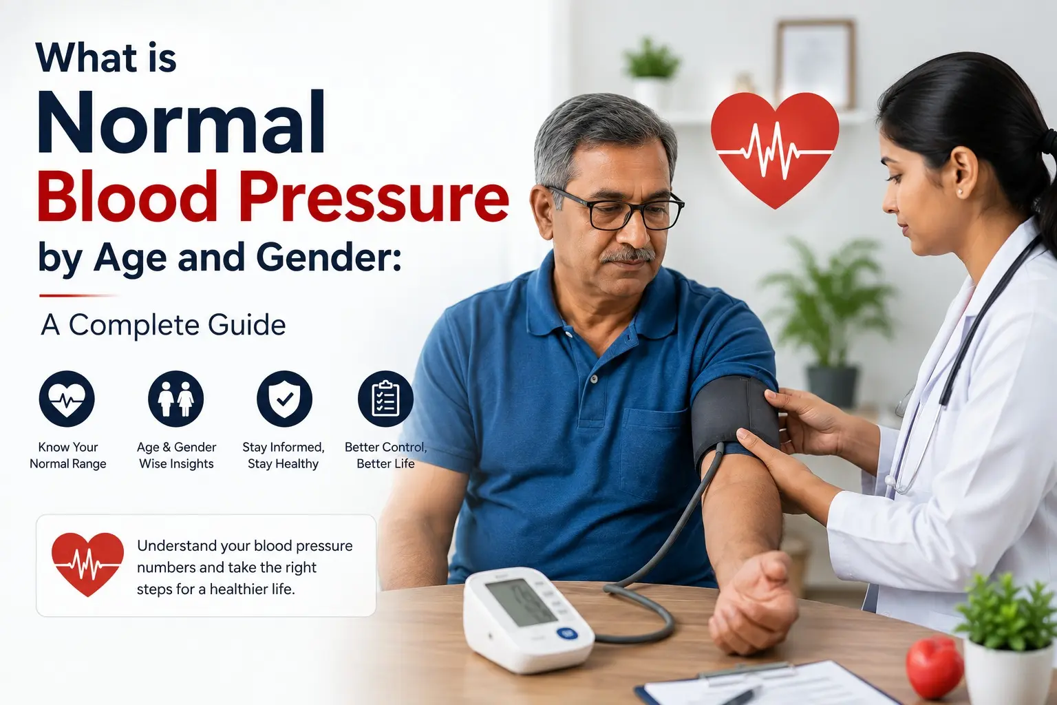 What Is Normal Blood Pressure by Age and Gender